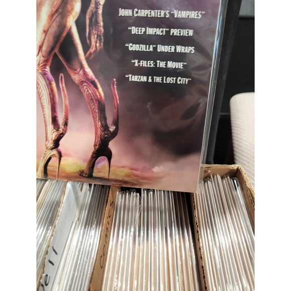 Cinefantastique Vol 30 #1 1998 Giger's Species/X-Files/Godzilla Horror Magazine - Picture 4 of 5